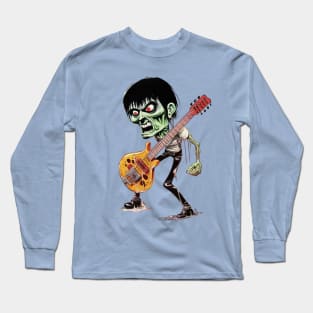 Zombie Rockstar Long Sleeve T-Shirt